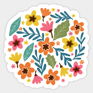 Summer bloom - bright Sticker